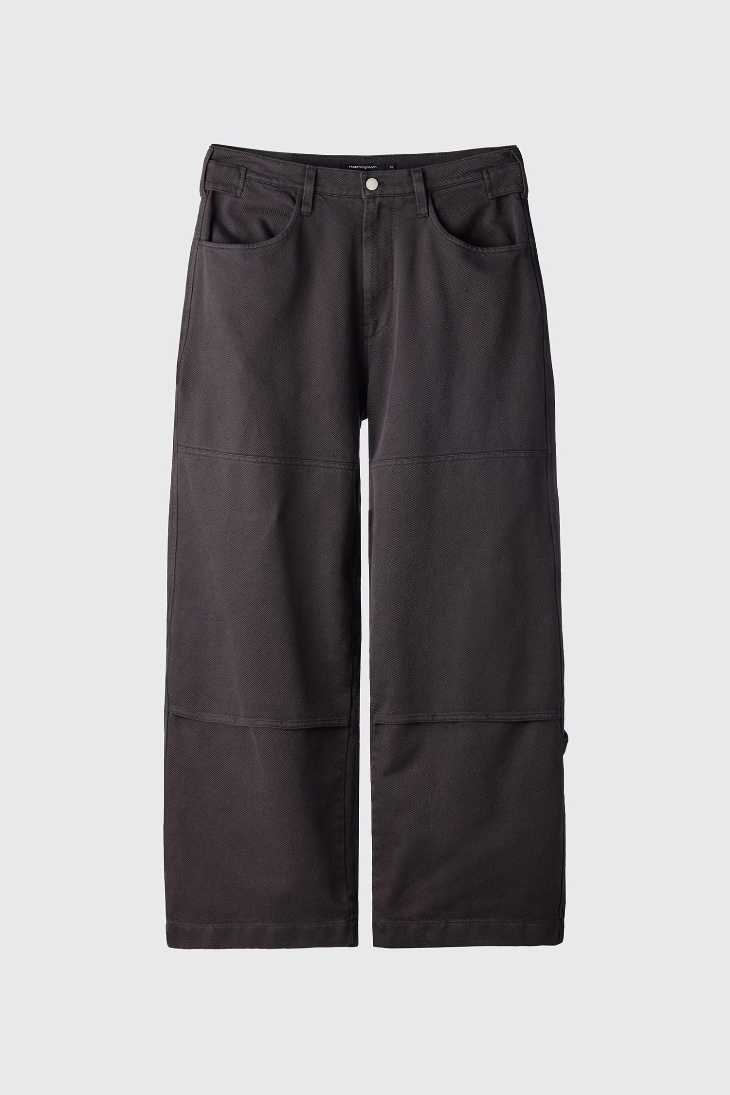 Hatchingroom - Double Knee Work Pants Washed (Charcoal) product image 1 | TRAB K-Fashion Australia