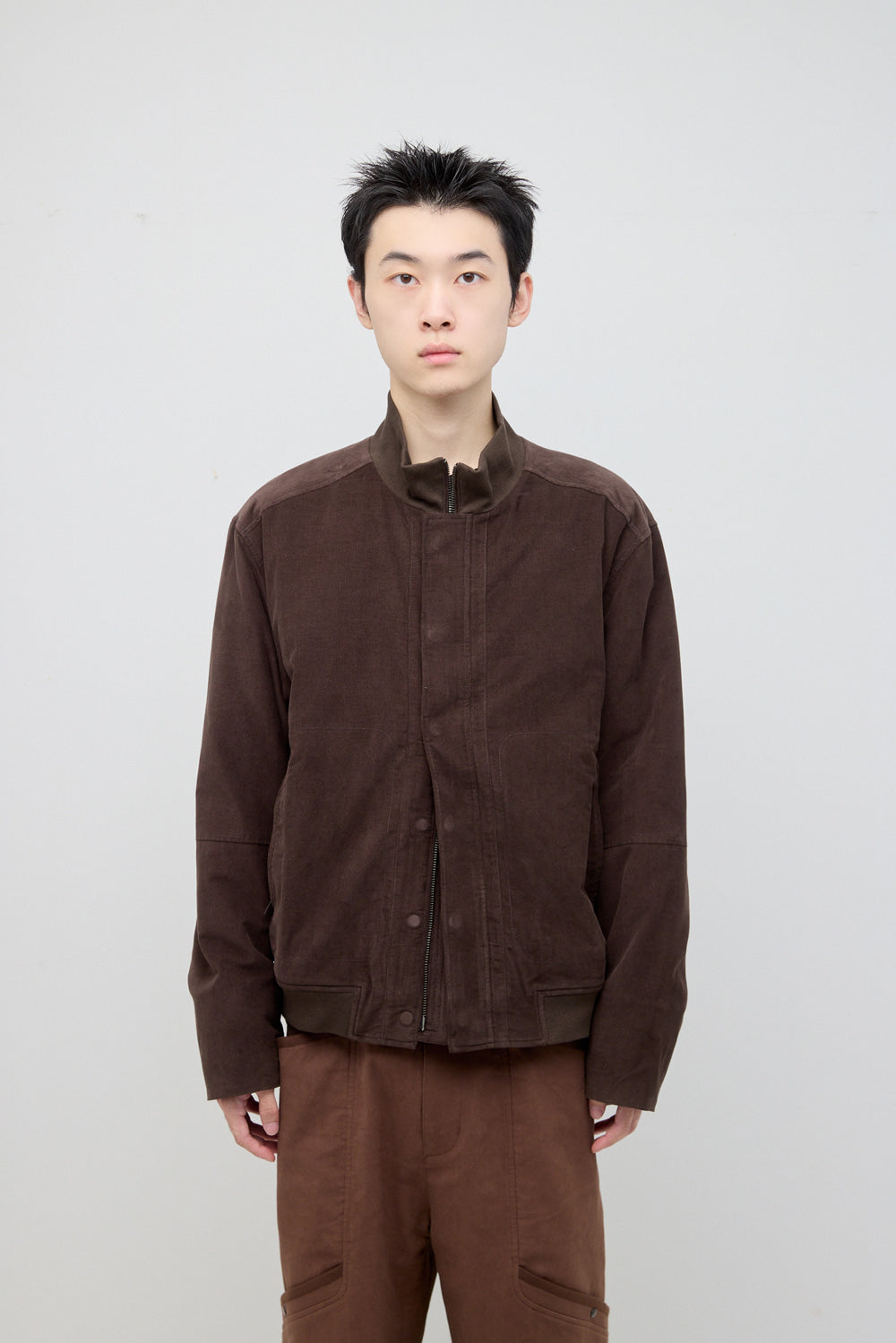 Hatchingroom - Tanker Jacket Corduroy (Dark Brown) product image 14 | TRAB K-Fashion Australia