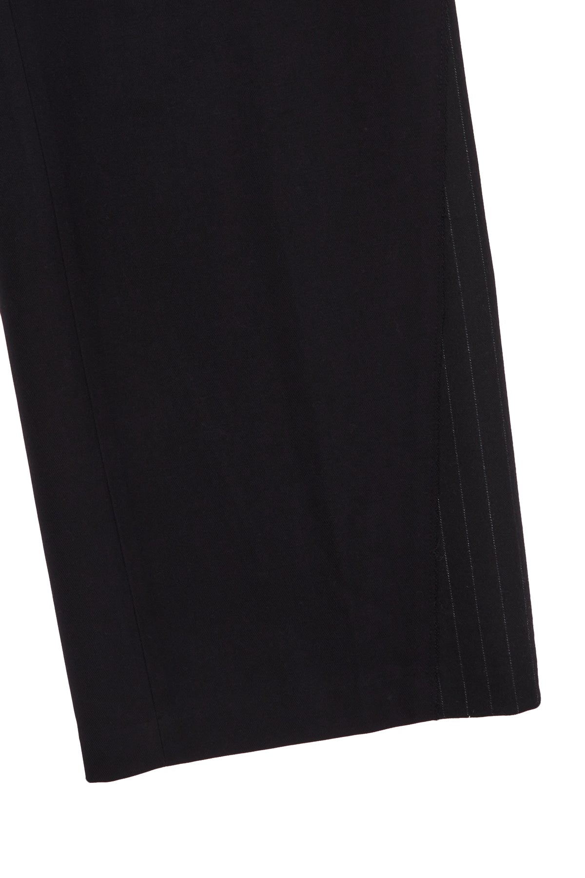 Matin Kim - Stripe Mix Wide Trouser (Black) product image 4 | TRAB K-Fashion Australia