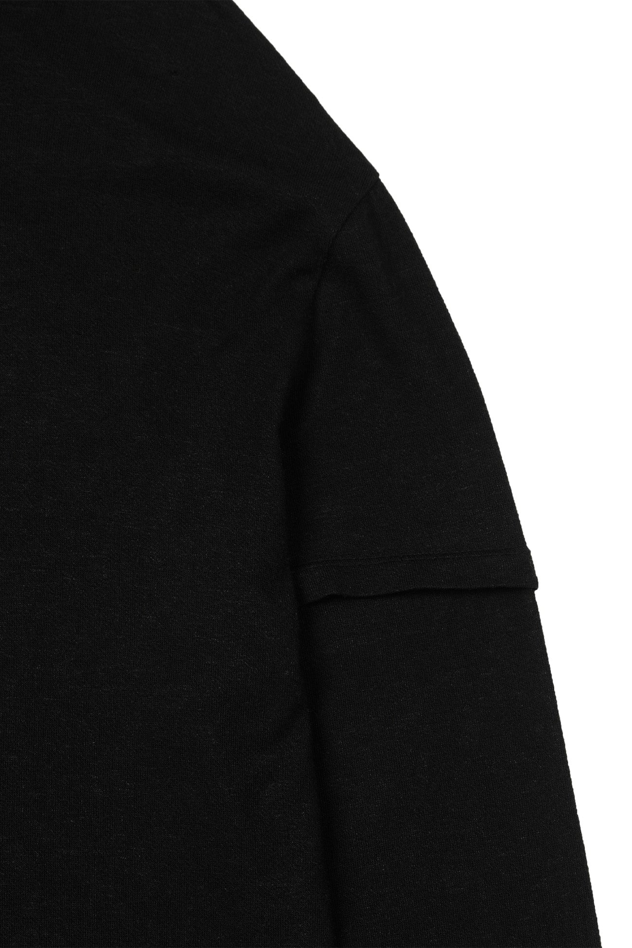 Deinet - Fake Hood Long Sleeve (Black) product image 12 | TRAB K-Fashion Australia