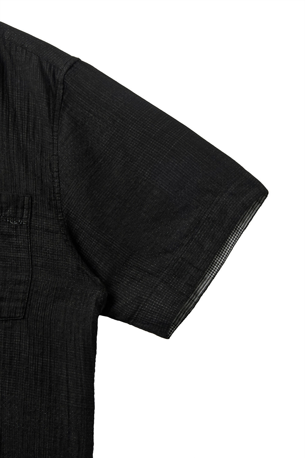 Hatchingroom - Shadow Check Shirt Glen Check (Black) product image 5 | TRAB K-Fashion Australia