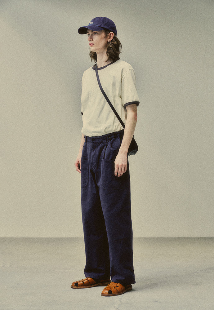 Art if acts - Ringer Tee (Faded Charcoal) product image 3 | TRAB K-Fashion Australia