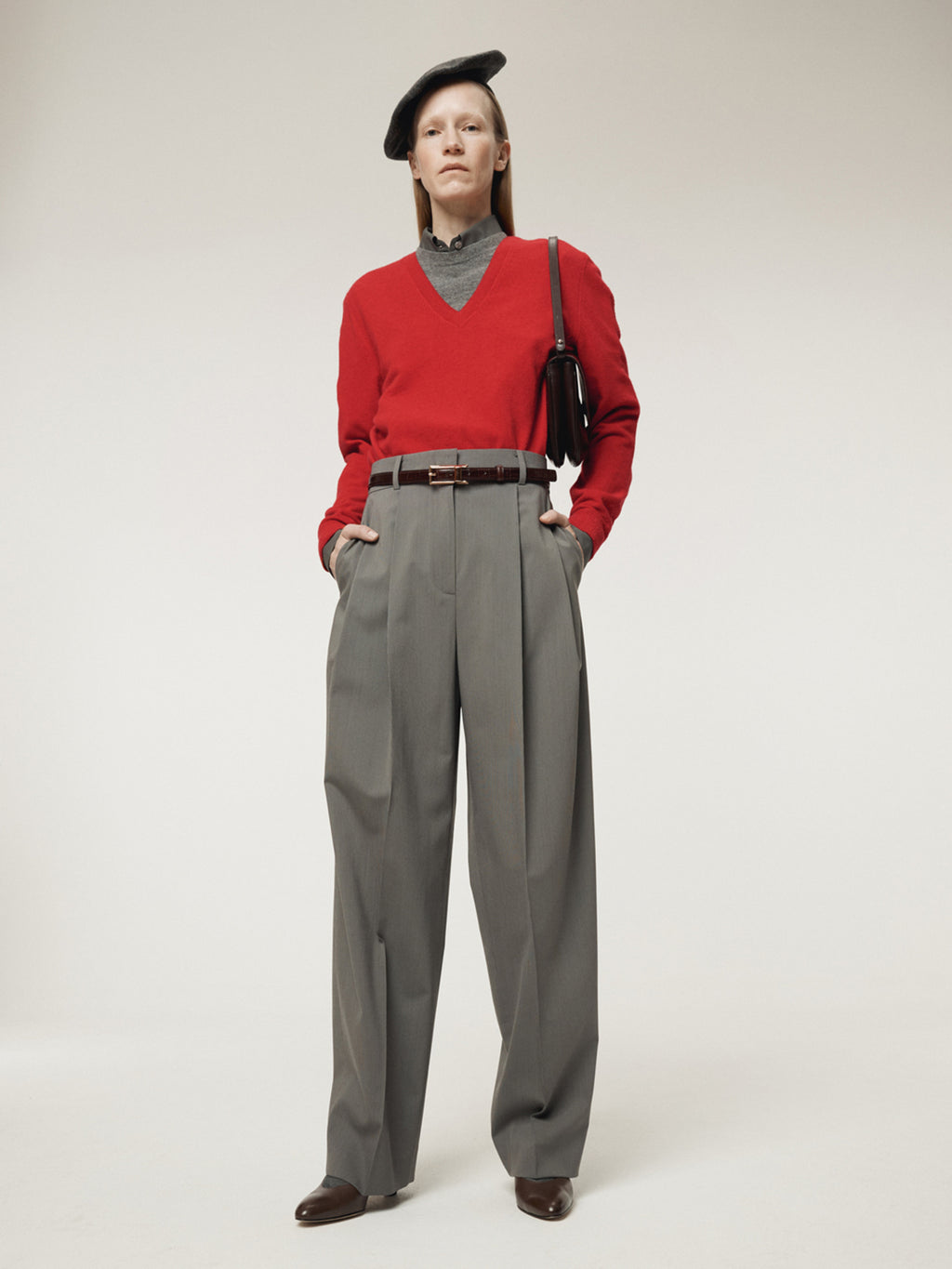 Recto - Two Tuck Suit Pants (Midnight Grey) product image 8 | TRAB K-Fashion Australia