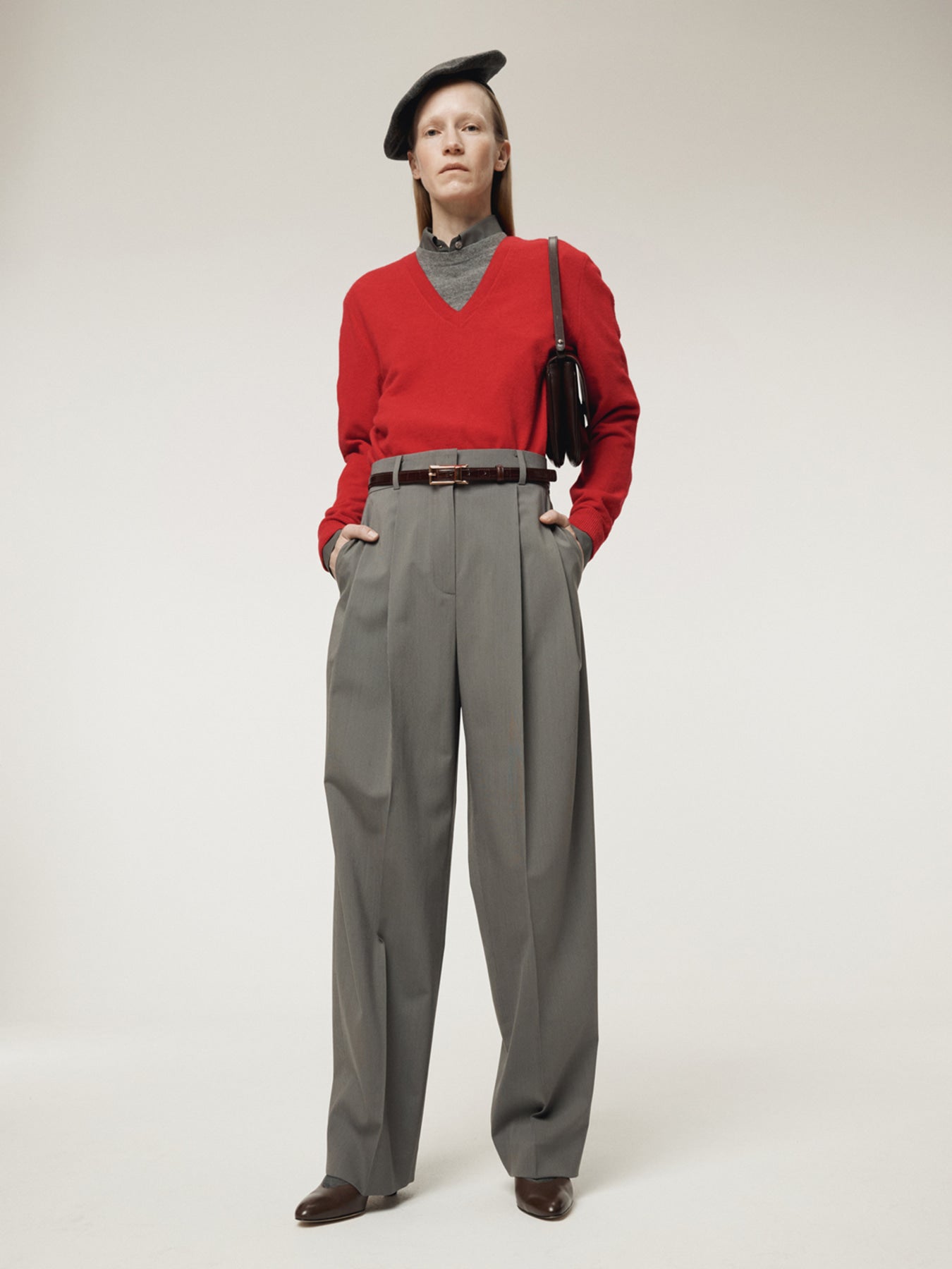 Recto - Two Tuck Suit Pants (Midnight Grey) product image 8 | TRAB K-Fashion Australia