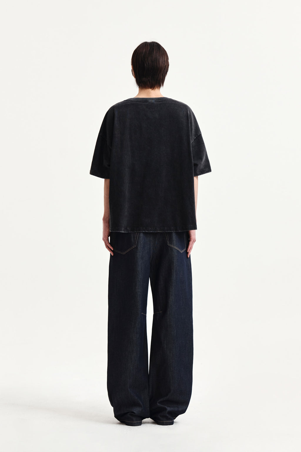 Matin Kim - Vintage Graffiti Artwork Top (Black) product image 12 | TRAB K-Fashion Australia