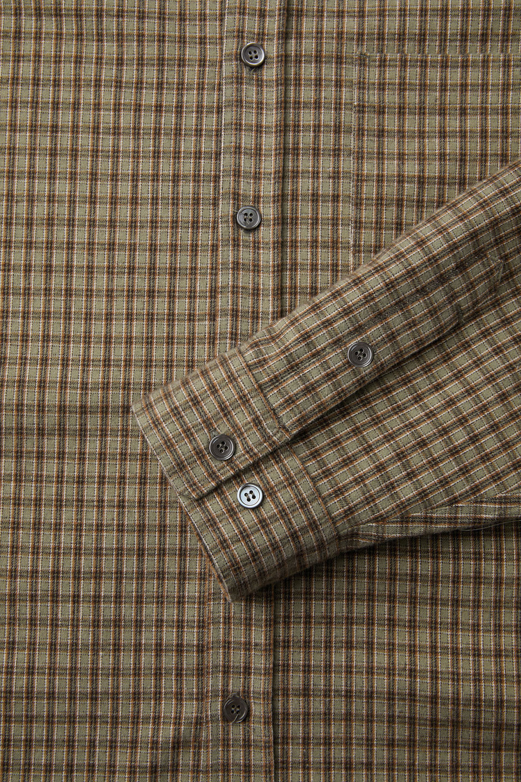 Coor - Gun Club Check Shirt (Sand Green) product image 6 | TRAB K-Fashion Australia