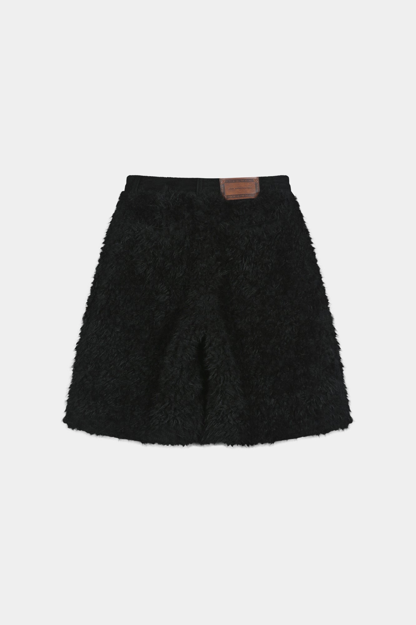 Andersson Bell - Kenley Faux Fur Patchwork Shorts (black) (Black) product image 10 | TRAB K-Fashion Australia