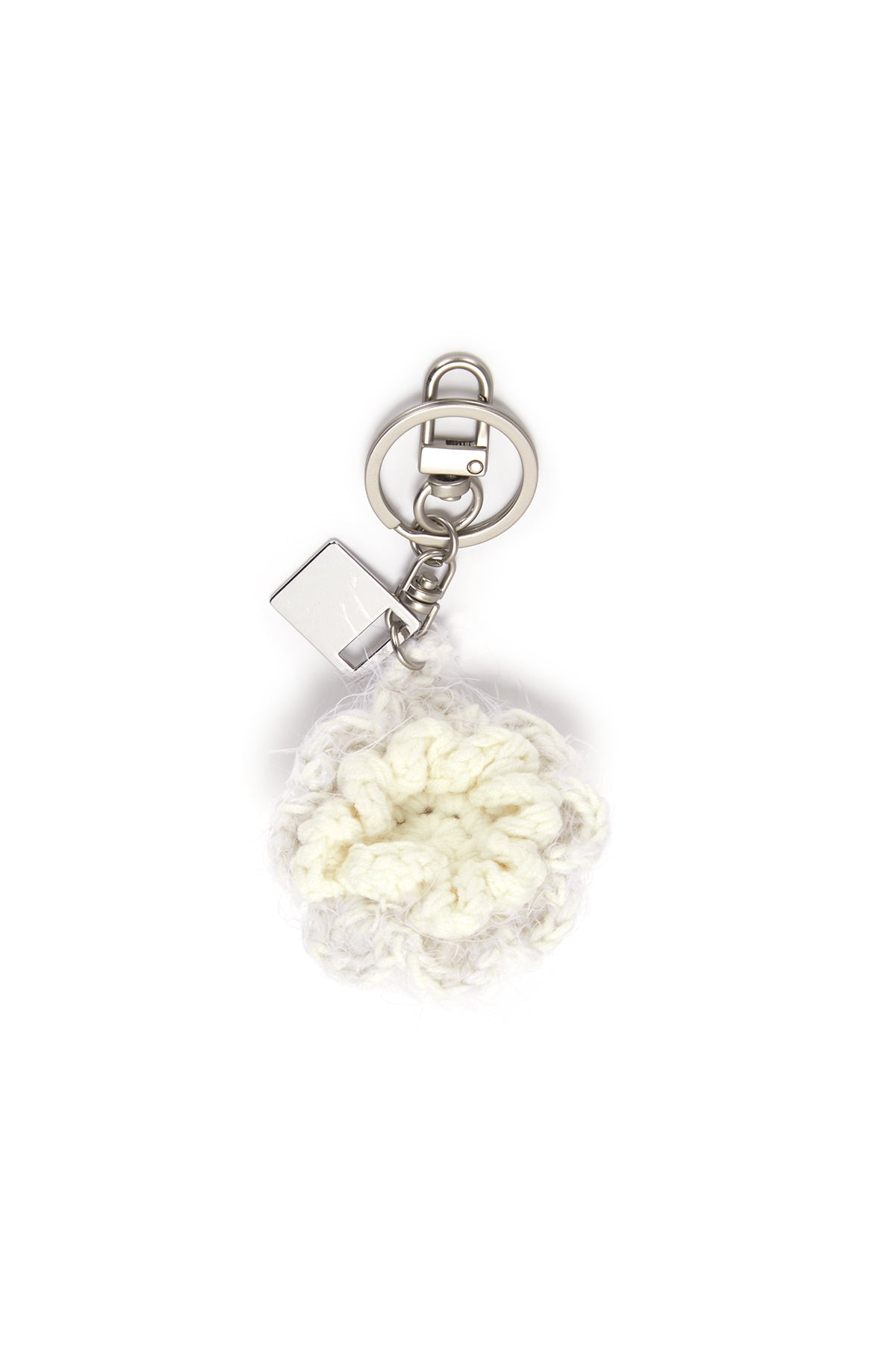 Matin Kim - Seaflower Knit Keyring (Ivory) product image 1 | TRAB K-Fashion Australia