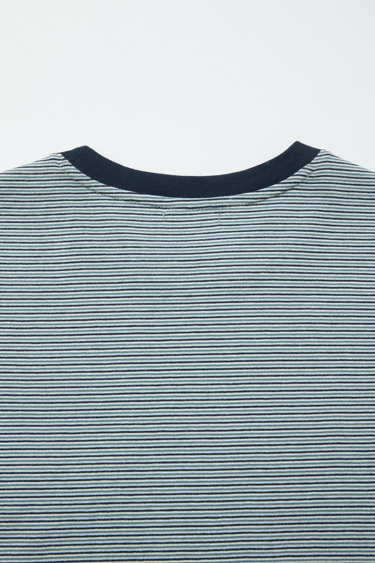 Coor - Multi Pin Stripe Pocket T-Shirt (Blue) product image 6 | TRAB K-Fashion Australia