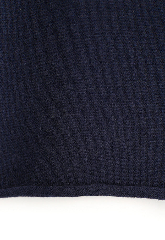 Art if acts - Ribbed Pullover Knit (Dark Navy) product image 12 | TRAB K-Fashion Australia