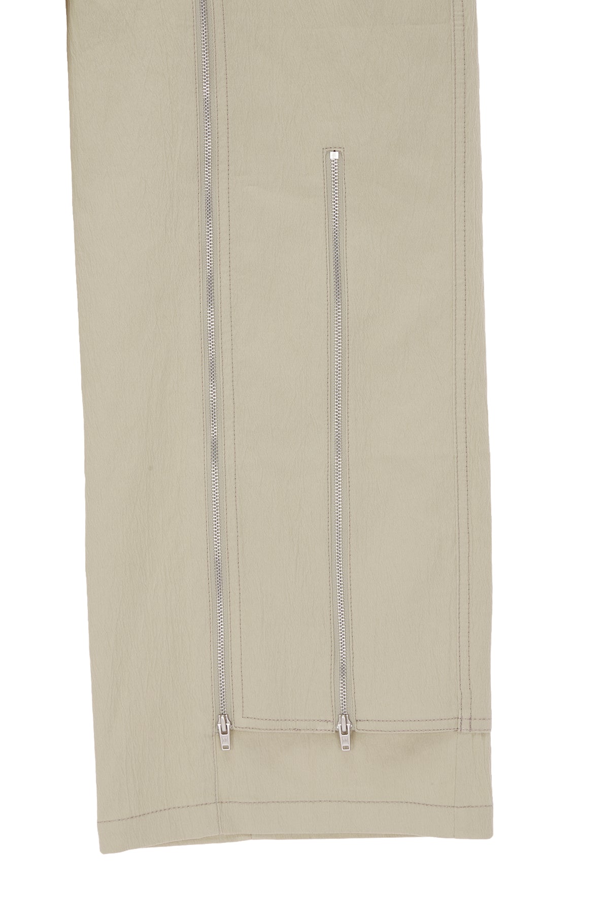 Matin Kim - Double Zipper Chino Pants (Beige) product image 4 | TRAB K-Fashion Australia