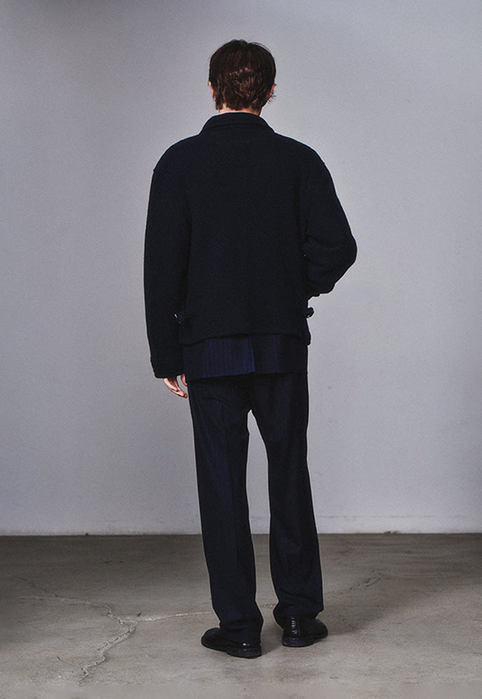 Art if acts - Washed Wool Sports Jacket (Dark Navy) product image 4 | TRAB K-Fashion Australia