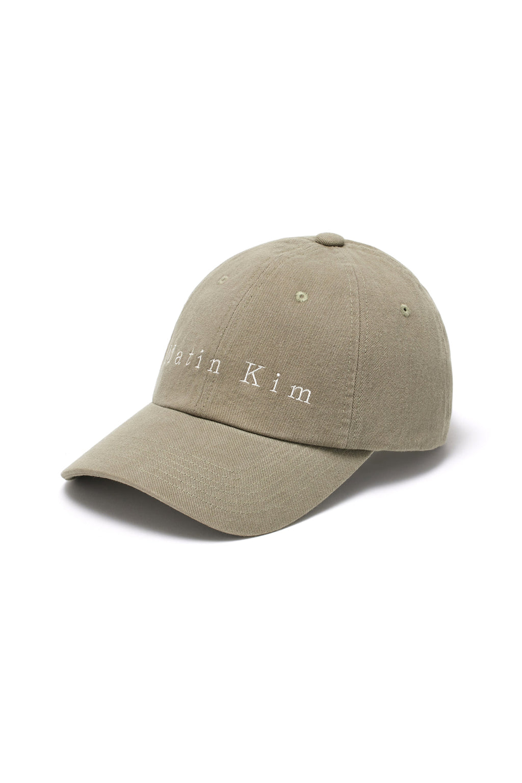 Matin Kim - Matin Cotton Washed Ball Cap (Khaki Grey) product image 2 | TRAB K-Fashion Australia