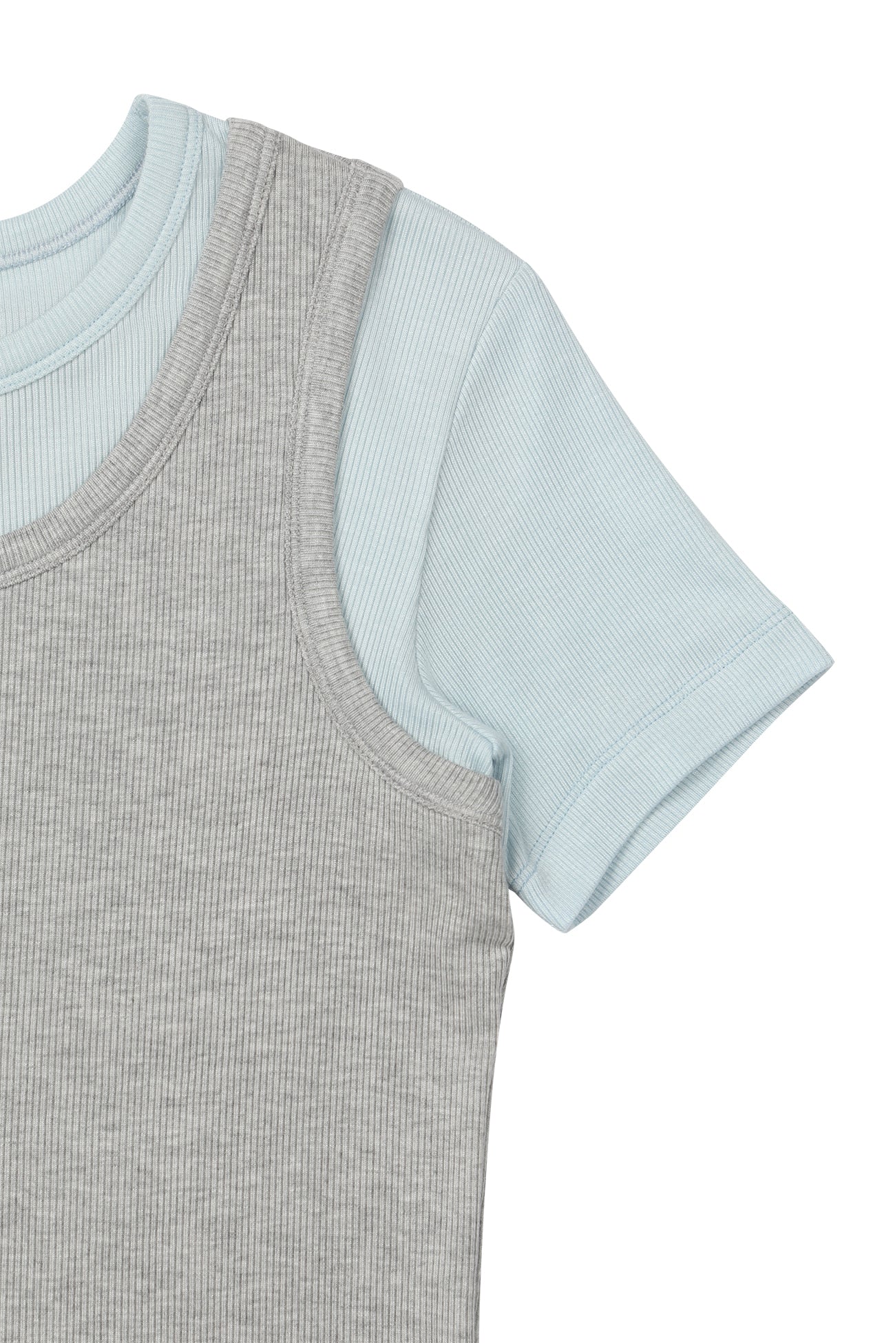 Deinet - D-Contrast T-Shirt (Sky Blue) product image 12 | TRAB K-Fashion Australia
