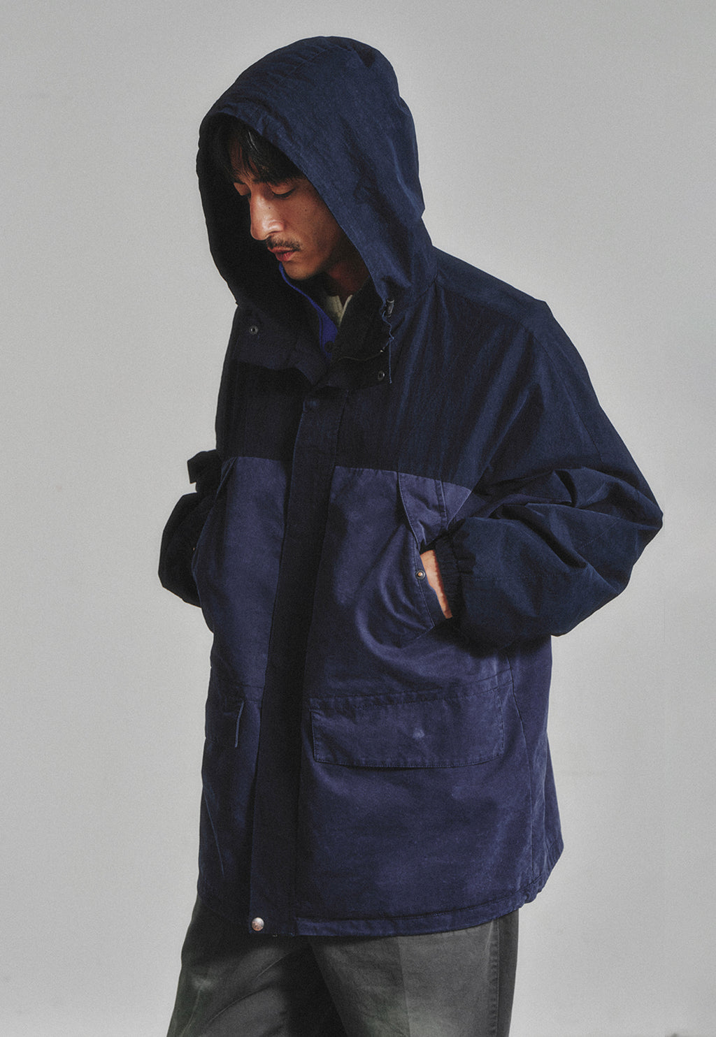 Art if acts - Garment Washed Parka (French Navy) product image 6 | TRAB K-Fashion Australia