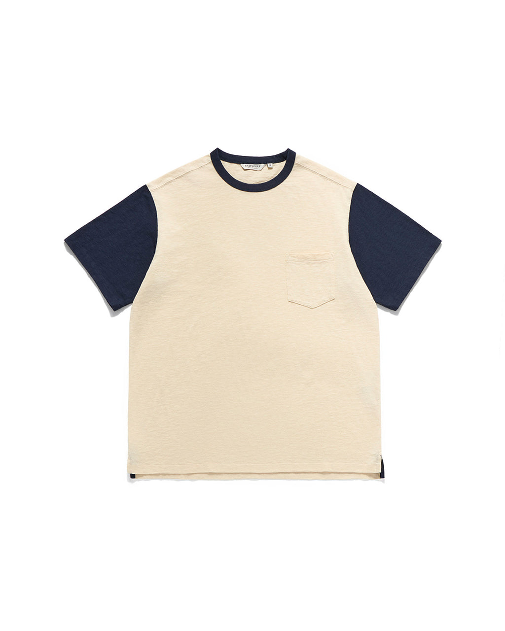 Eastlogue - Rally Club Ringer T-shirts (Cream & Navy) product image 5 | TRAB K-Fashion Australia