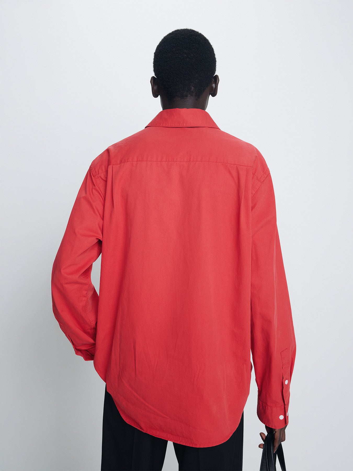 Tonywack - Washed Cotton Essential Shirt (Red) product image 6 | TRAB K-Fashion Australia