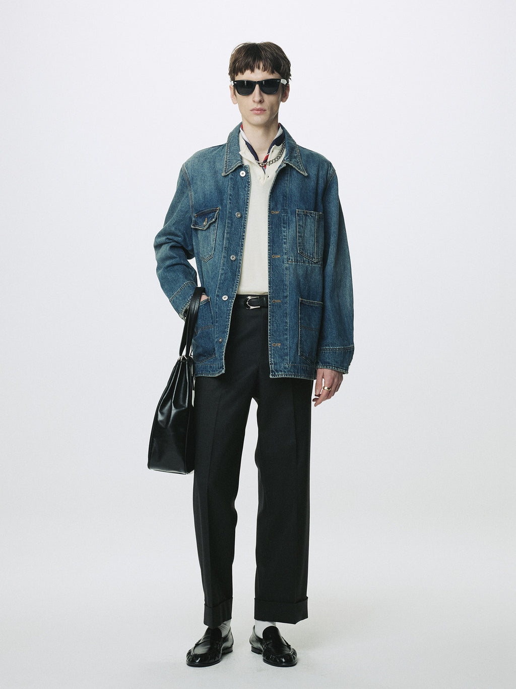 Tonywack - Wool Cuffed Trousers (Charcoal) product image 8 | TRAB K-Fashion Australia