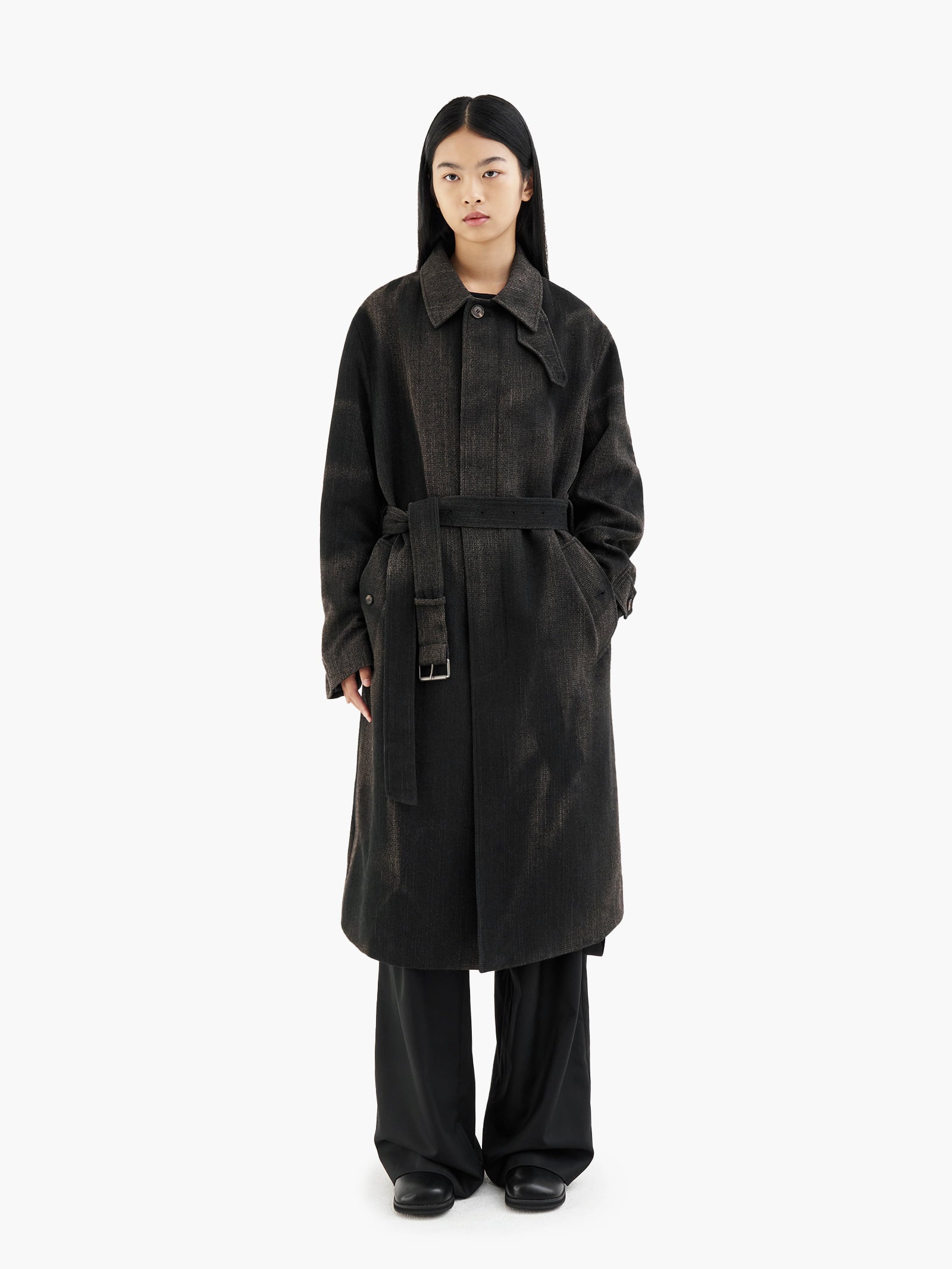 Jiyong Kim - Sun-Bleached Mac Coat (Ilmin Museum Of Arts) product image 5 | TRAB K-Fashion Australia