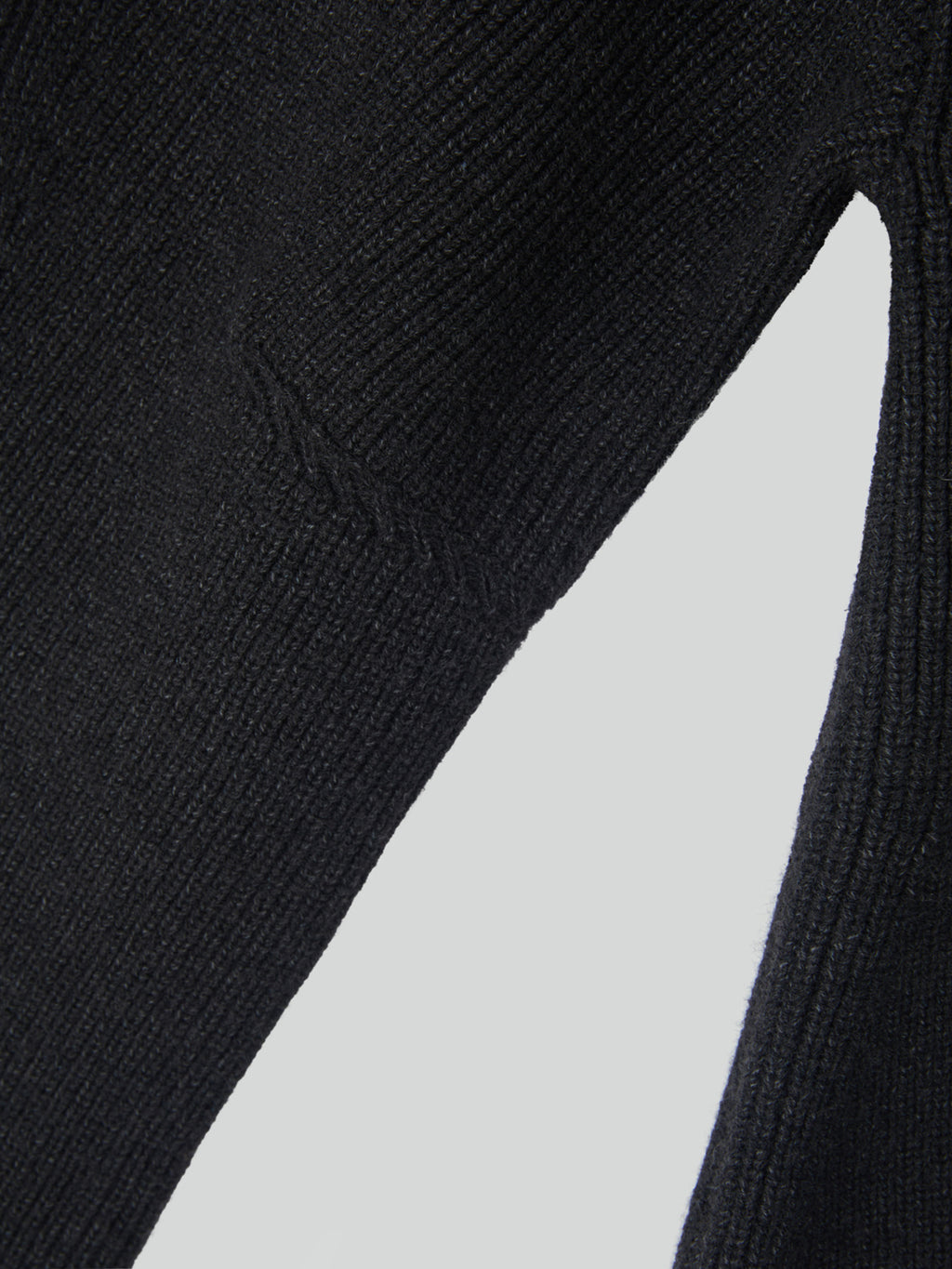 Recto - Volume Sleeve Structured Knit Top (Charcoal Grey) product image 12 | TRAB K-Fashion Australia