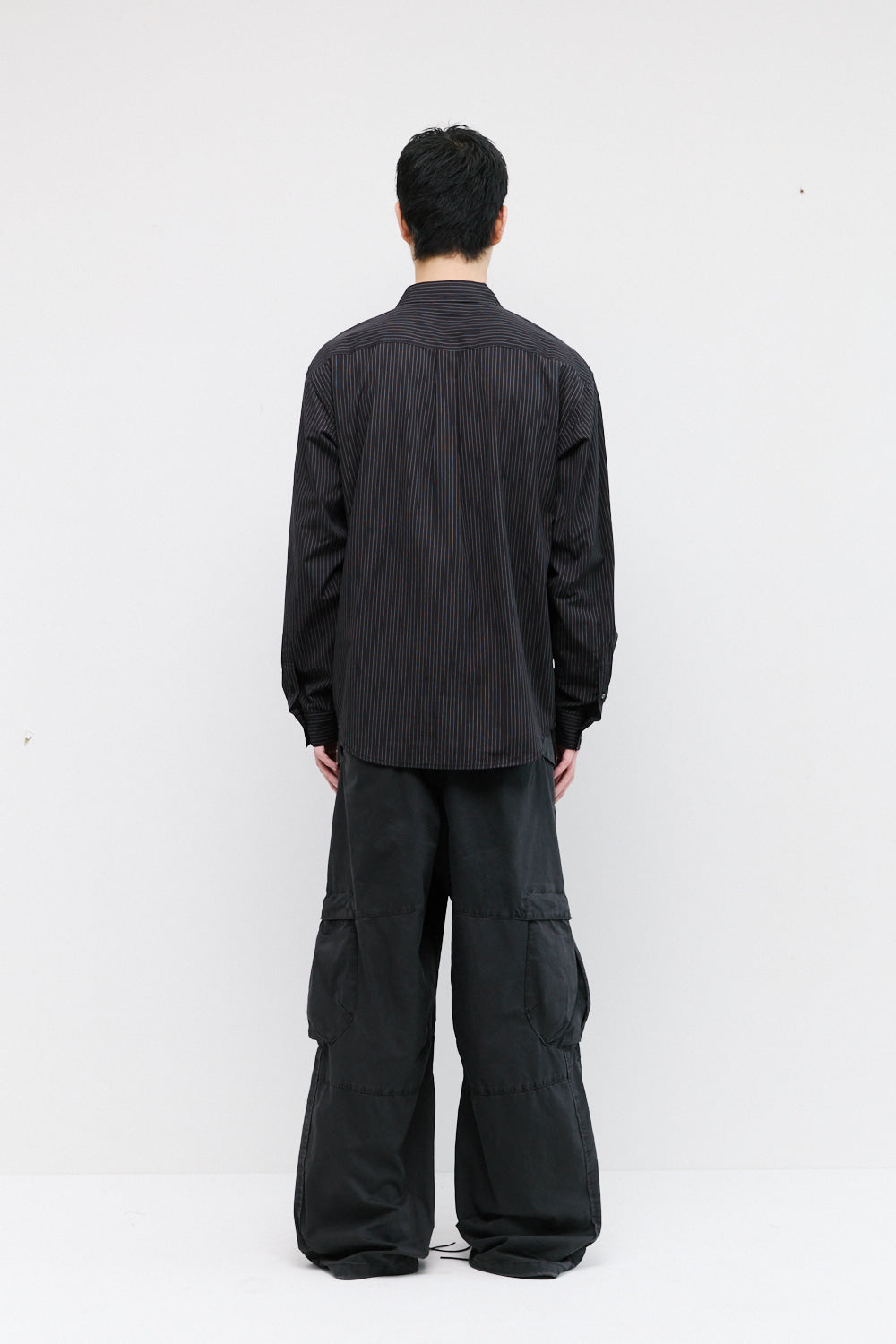 Hatchingroom - Rana Shirt Pin Stripe (Black) product image 6 | TRAB K-Fashion Australia
