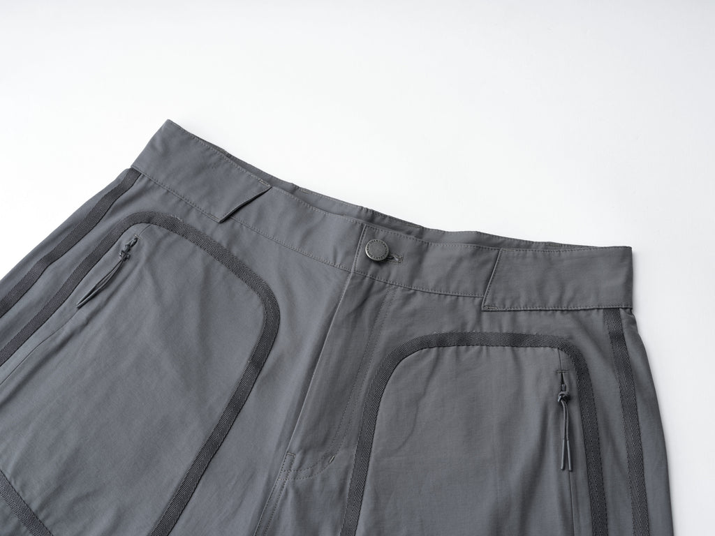 San San Gear - Webbing Patched Pants (Charcoal) product image 6 | TRAB K-Fashion Australia