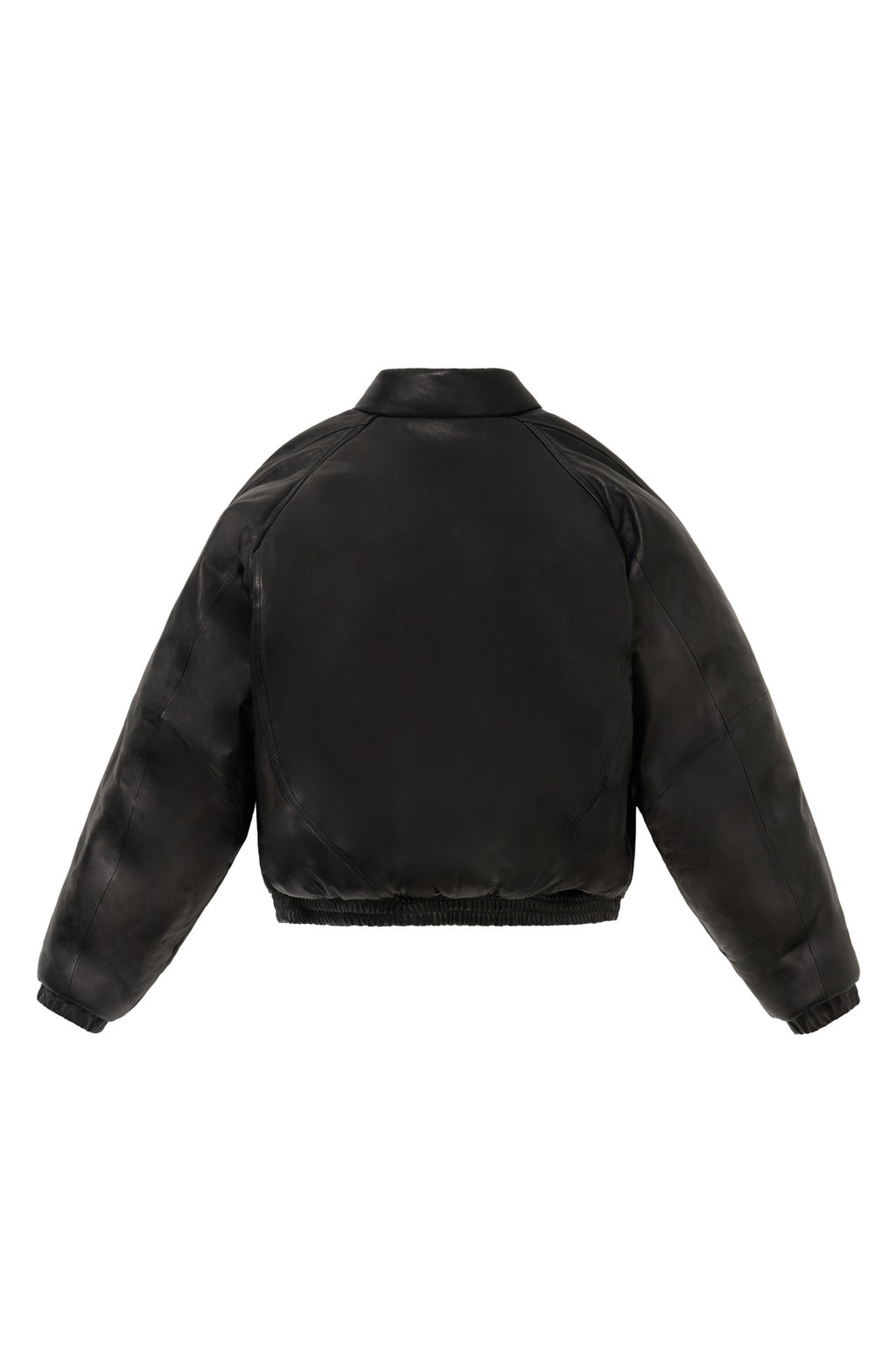 STU - Padded Lambskin Bomber In (Black) product image 19 | TRAB K-Fashion Australia