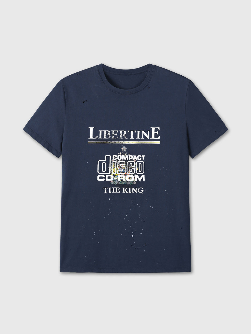 Tonywack - Distressed Libertine T-Shirt (Navy) product image 9 | TRAB K-Fashion Australia