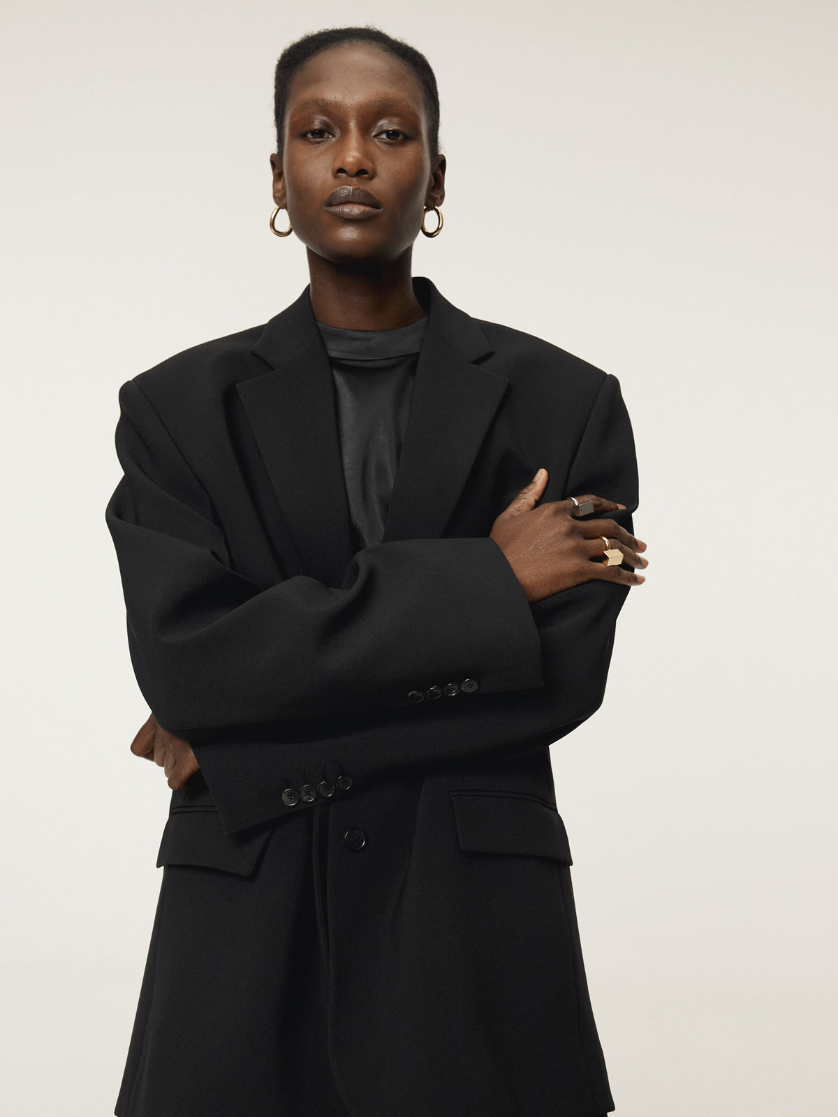 Recto - Signature Single Breasted Jacket (Black) product image 6 | TRAB K-Fashion Australia