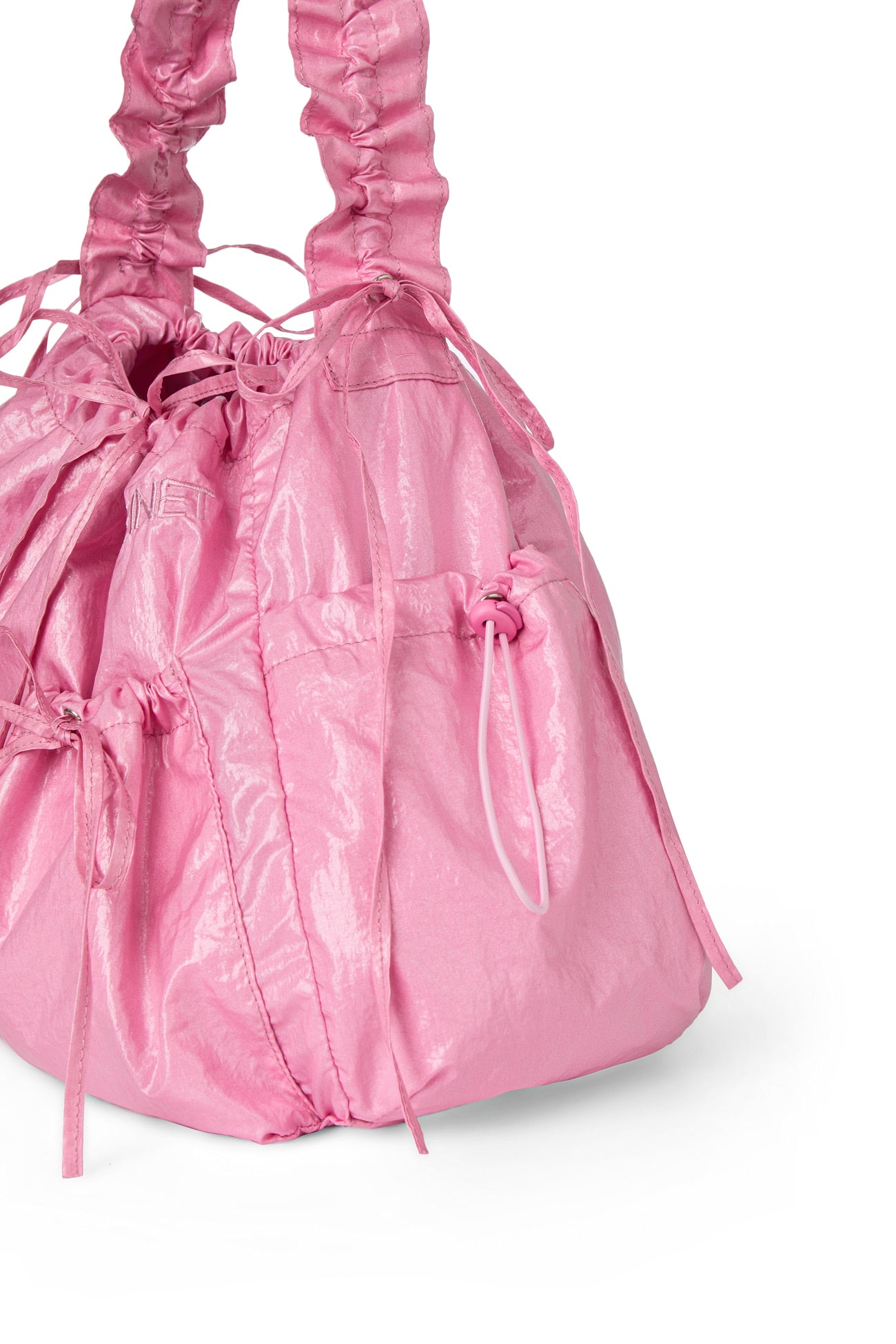 Deinet - Deinet Coating Shirring Bag (Pink) product image 5 | TRAB K-Fashion Australia