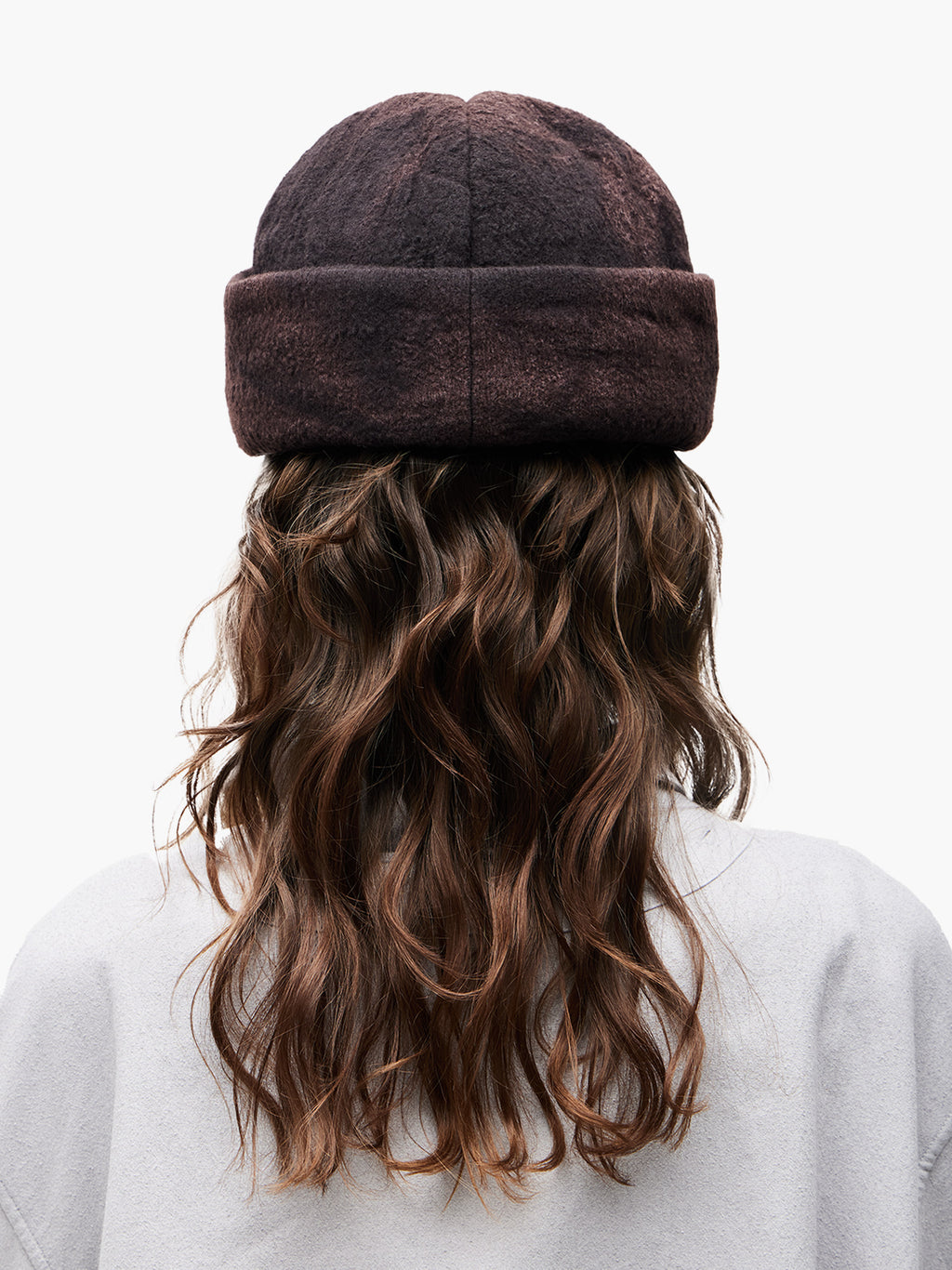 Jiyong Kim - Sun-Bleached Padded Hat (Black) product image 7 | TRAB K-Fashion Australia