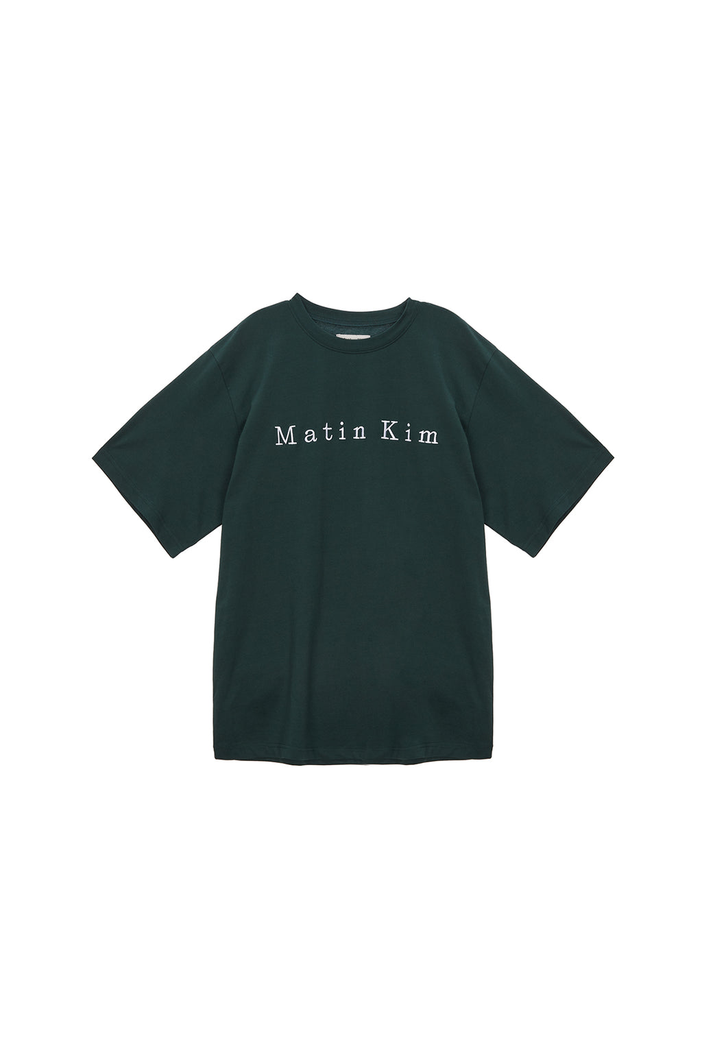 Matin Kim - Matin Embroidery Logo Top (White) product image 13 | TRAB K-Fashion Australia