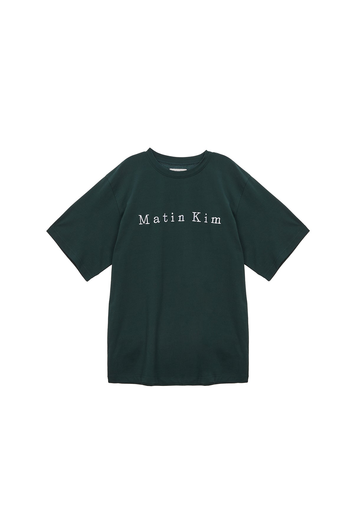 Matin Kim - Matin Embroidery Logo Top (White) product image 13 | TRAB K-Fashion Australia
