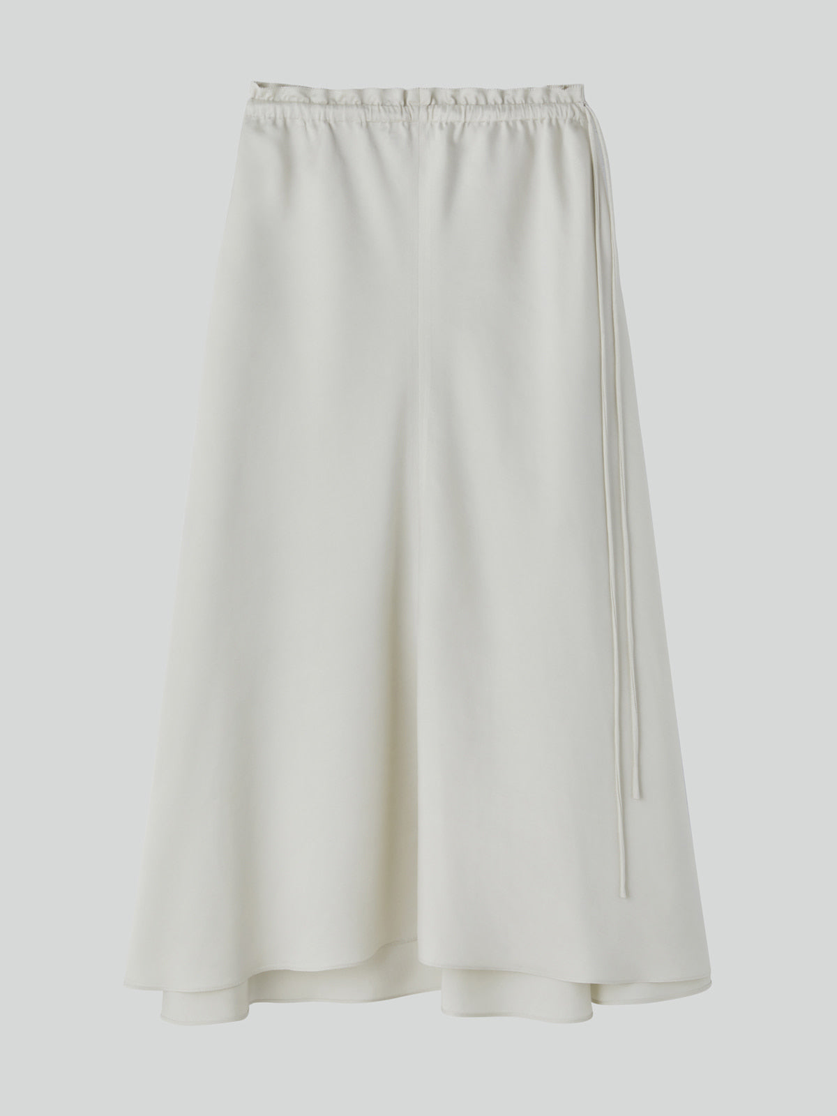 Recto - Fluid Long Skirt (Ecru) product image 4 | TRAB K-Fashion Australia