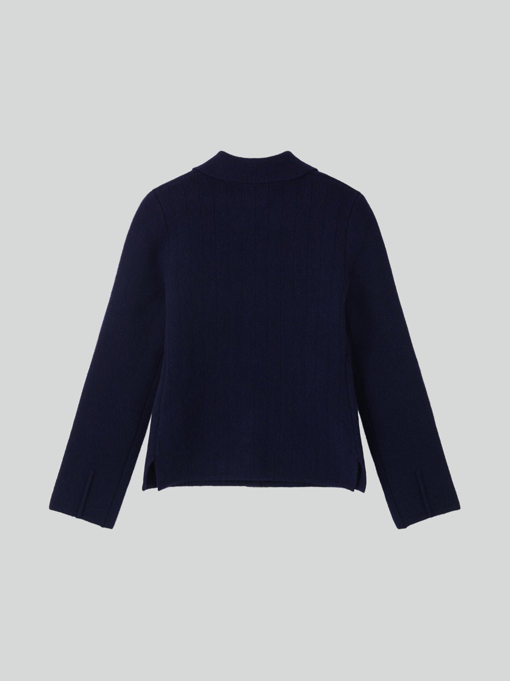 Recto - Button Up Knit Cardigan (Dark Navy) product image 11 | TRAB K-Fashion Australia