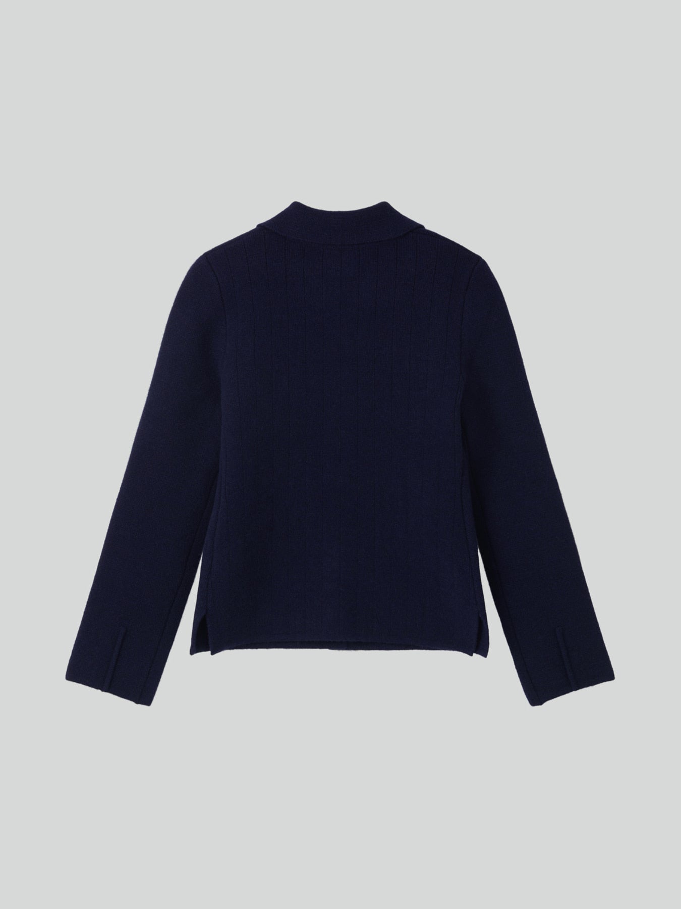 Recto - Button Up Knit Cardigan (Dark Navy) product image 11 | TRAB K-Fashion Australia
