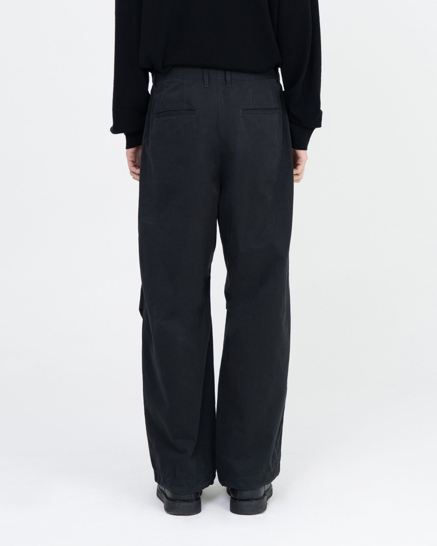 Brownyard - Washed Parachute Pants (Black) product image 2 | TRAB K-Fashion Australia