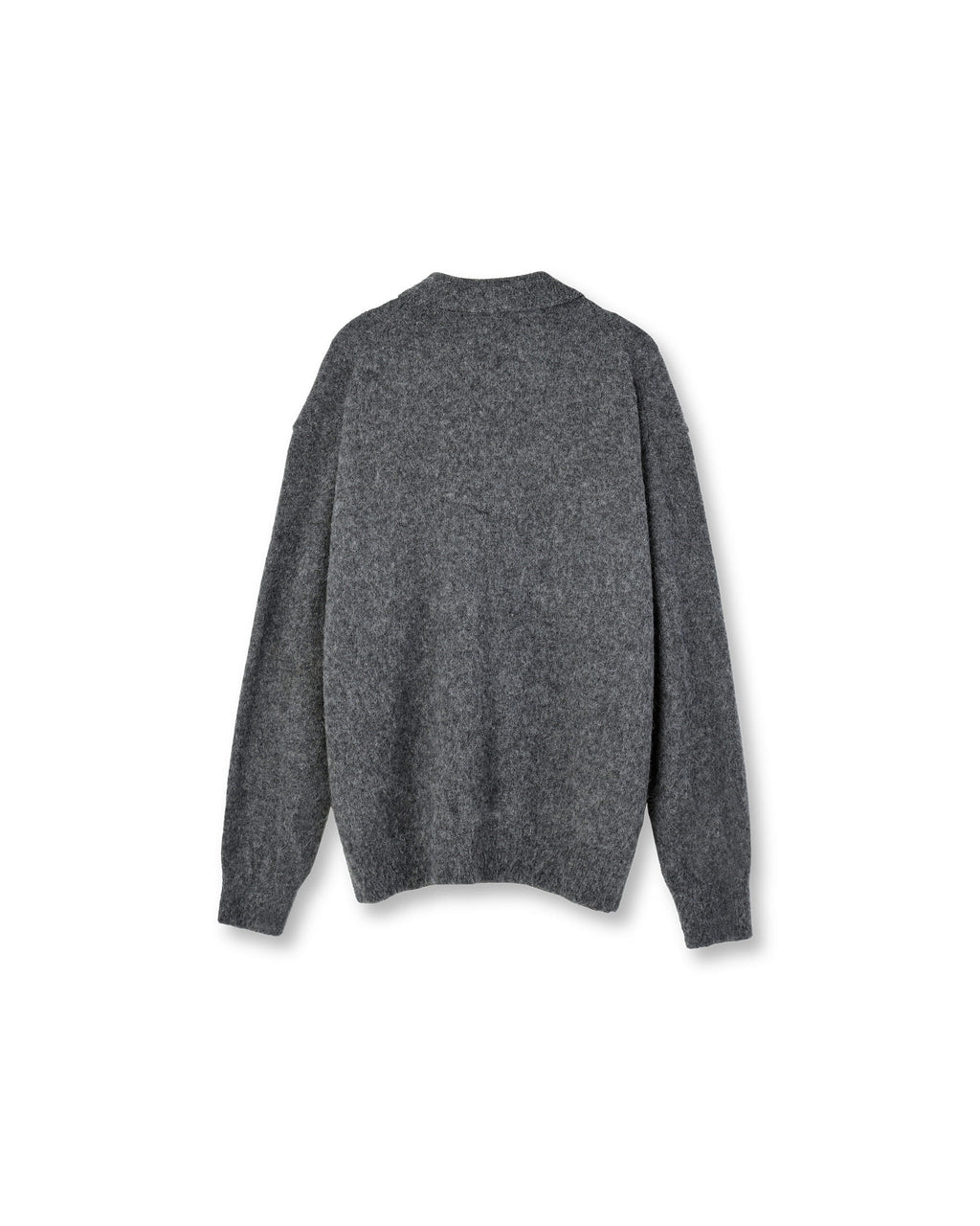 Brownyard - Alpaca Collar Cardigan (Charcoal) product image 6 | TRAB K-Fashion Australia