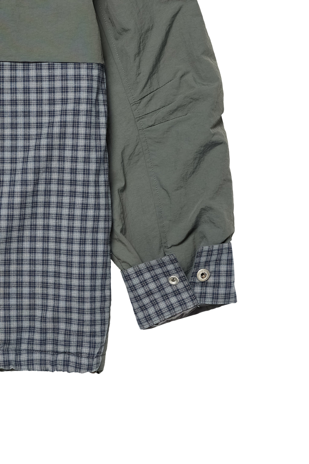 Deinet - Deinet Check Contrast Bomber Jacket (Charcoal) product image 19 | TRAB K-Fashion Australia