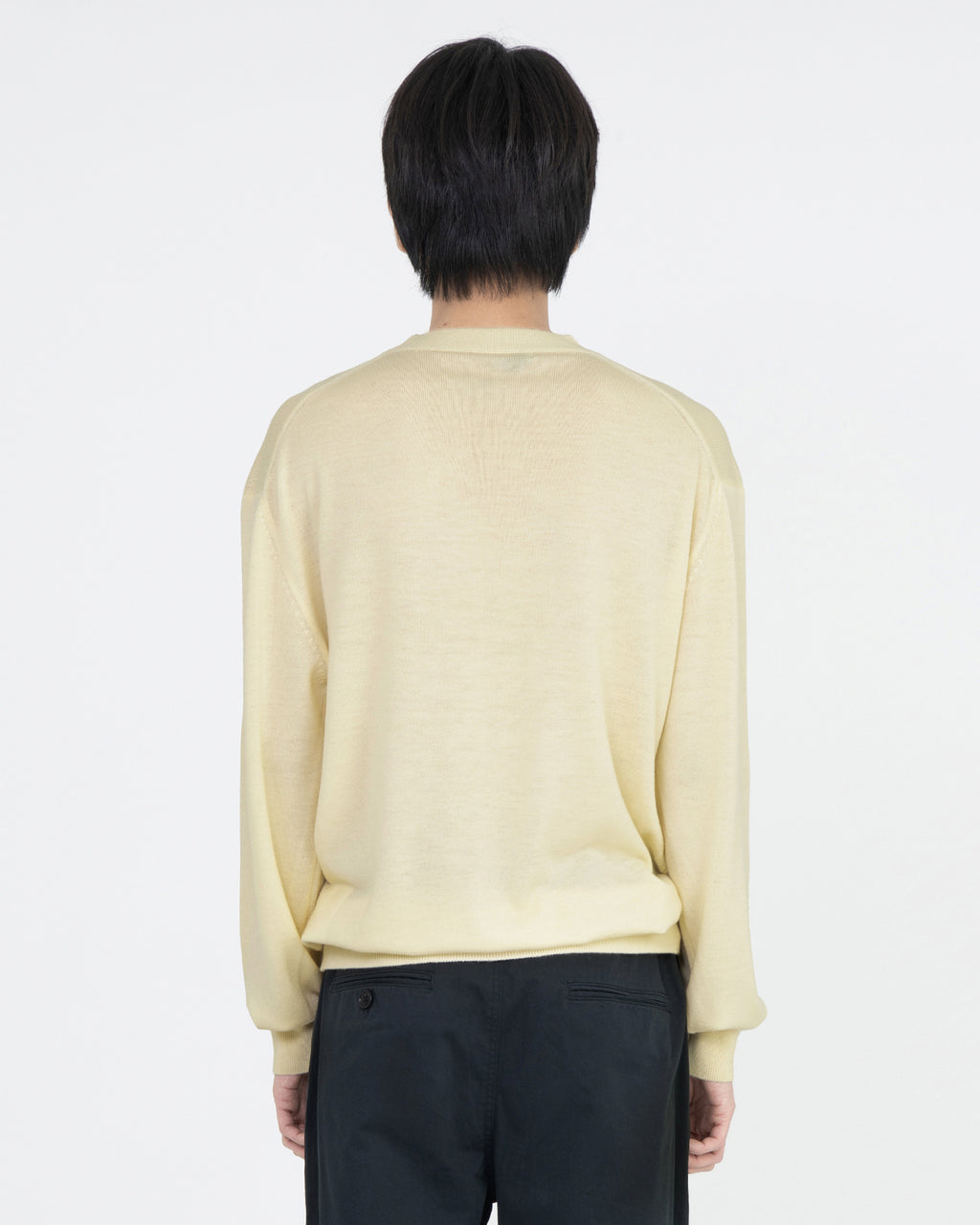 Brownyard - Crewneck Knit (Light Yellow) product image 2 | TRAB K-Fashion Australia