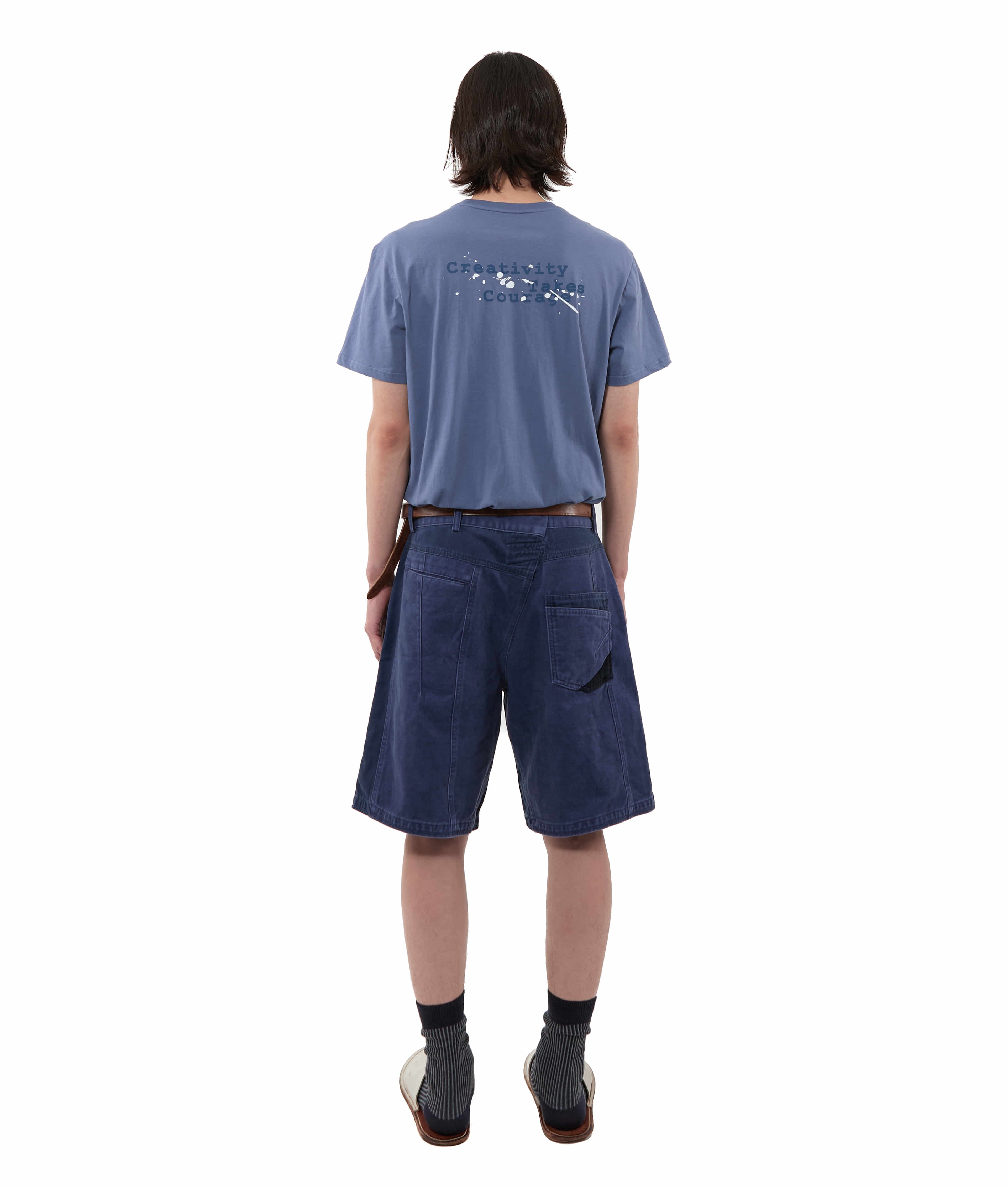 XLIM - Ep.9 Synopsis 01 Shorts (Purple) product image 9 | TRAB K-Fashion Australia