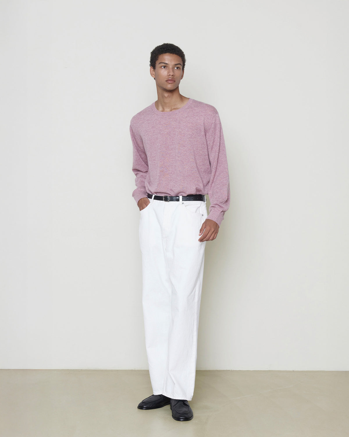 Brownyard - Super Light Cashmere Sweater (Light Purple) product image 1 | TRAB K-Fashion Australia