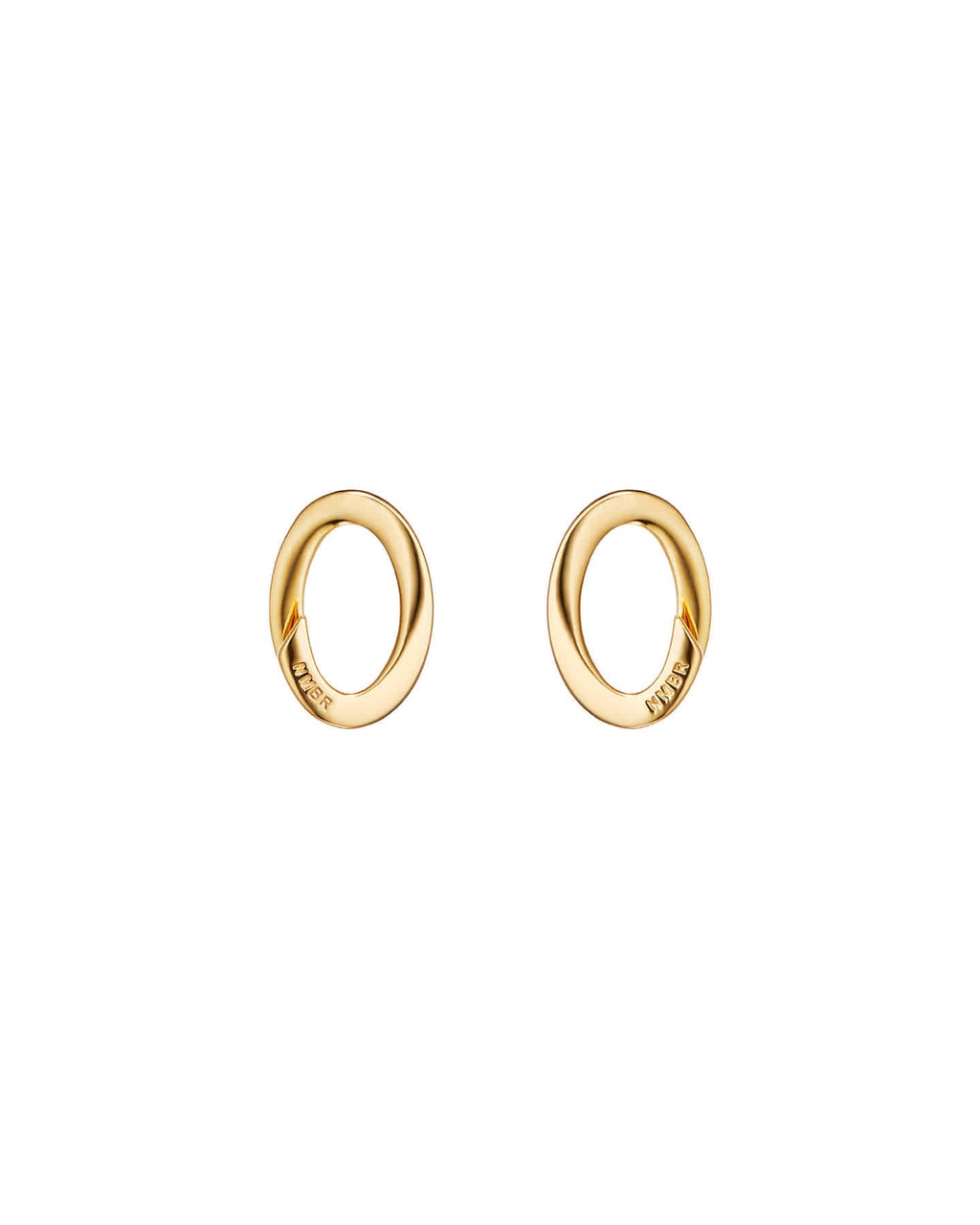 Numbering - Flat Coil Oval Earrings #6116 product image 7 | TRAB K-Fashion Australia