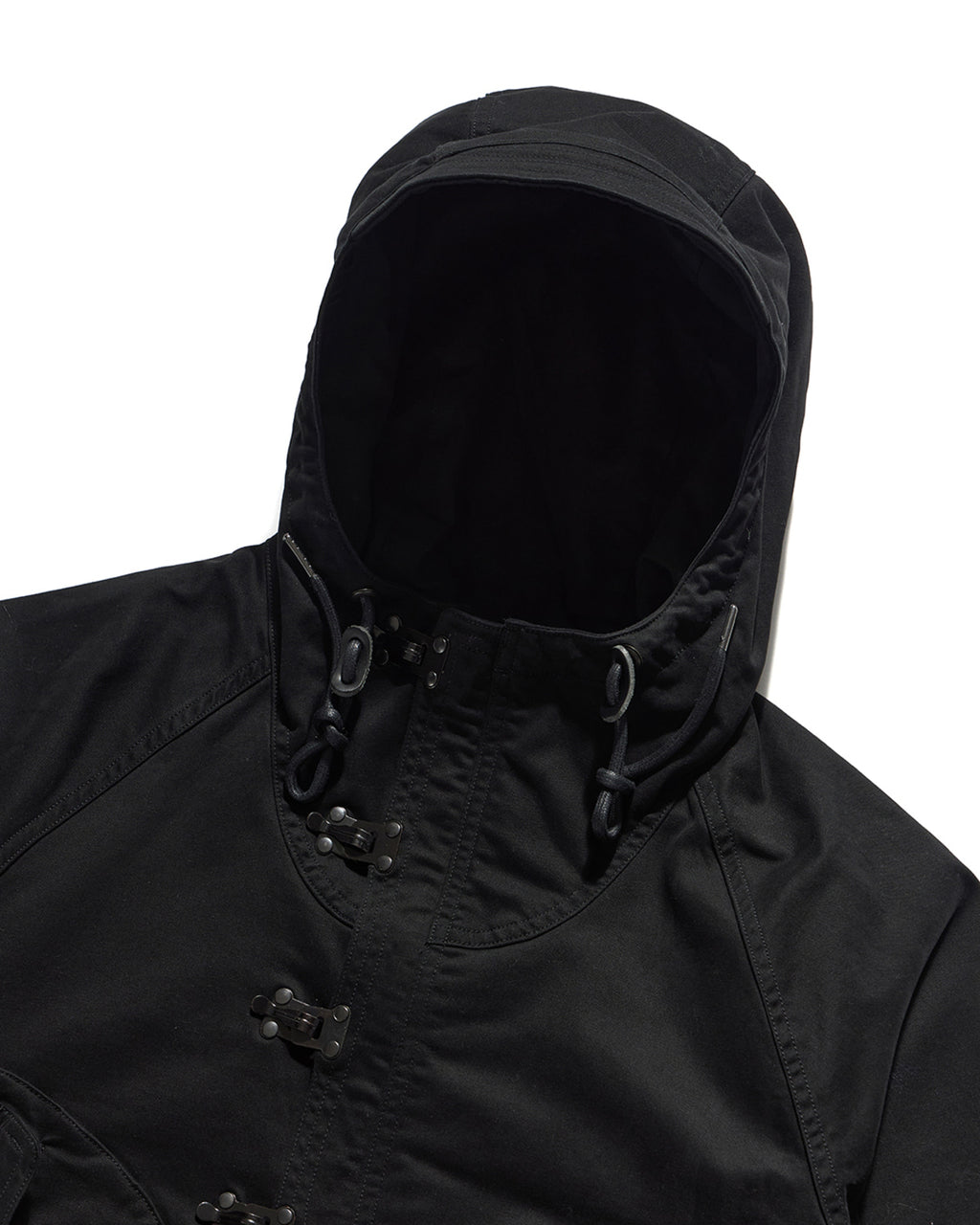 Eastlogue - Deck Hoodie Parka (Black Moleskin) product image 7 | TRAB K-Fashion Australia