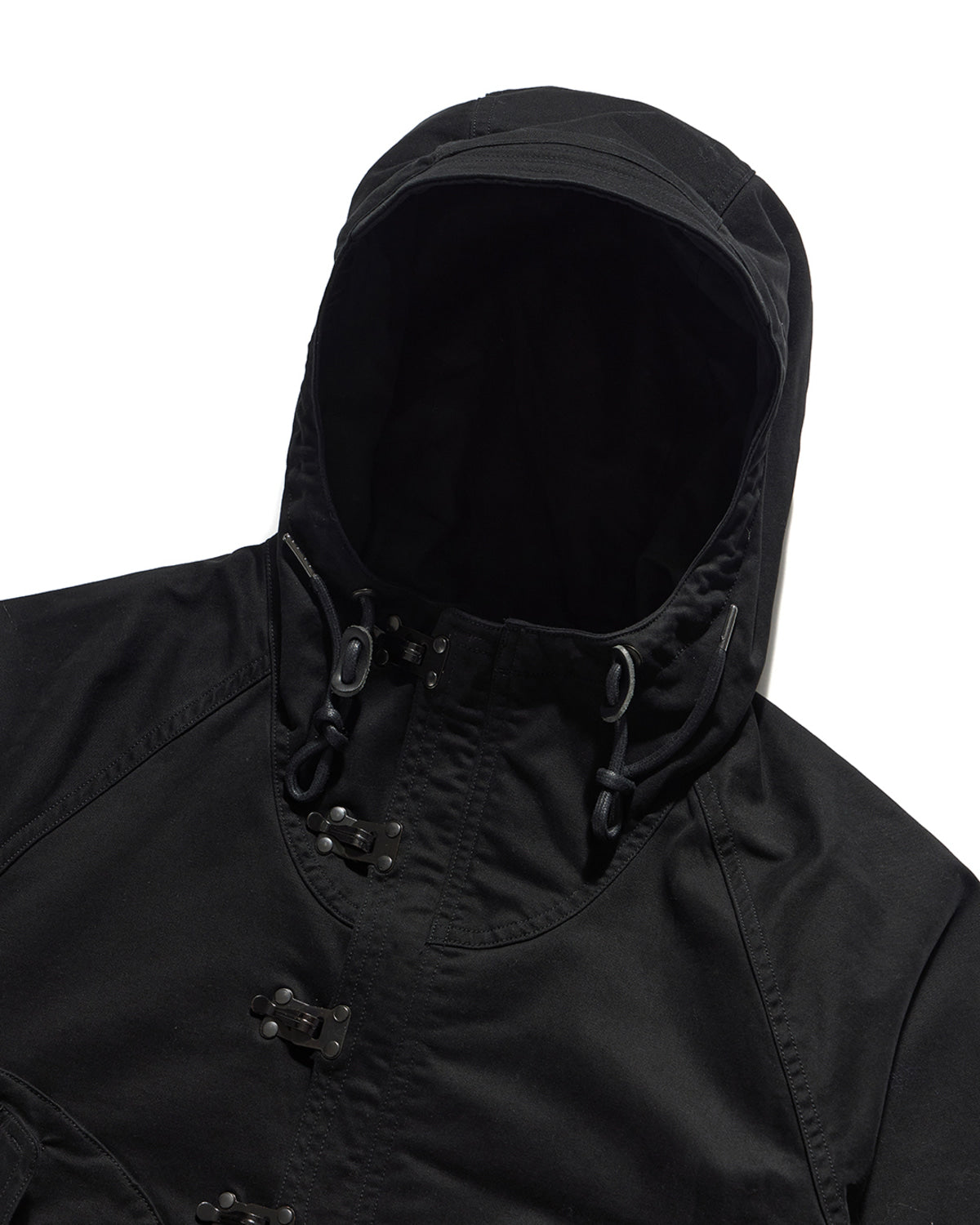 Eastlogue - Deck Hoodie Parka (Black Moleskin) product image 7 | TRAB K-Fashion Australia