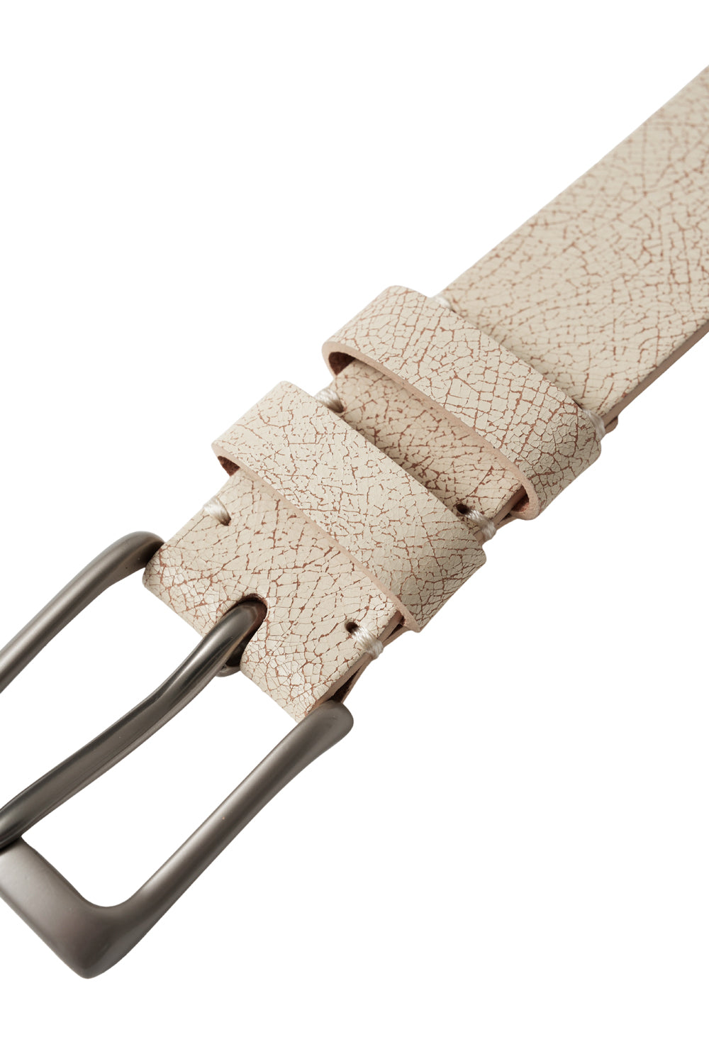 Hatchingroom - Leather Belt Crack (Ivory) product image 5 | TRAB K-Fashion Australia