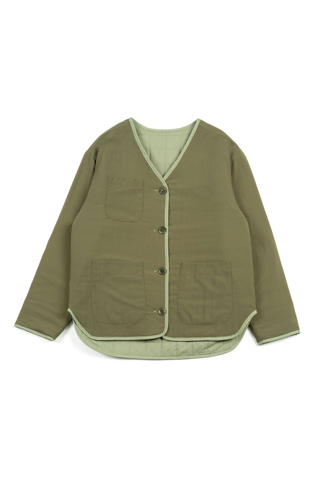 Ioedle - Welcome Gate Quilted Jacket (Olive) product image 4 | TRAB K-Fashion Australia