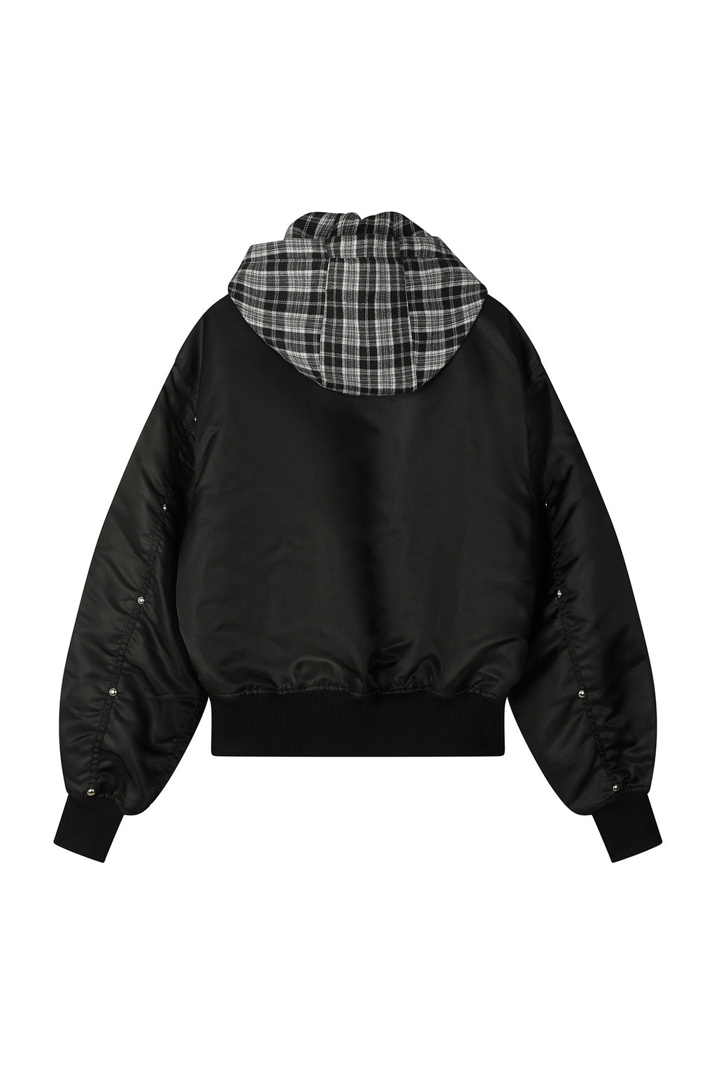 Deinet - Stud Check Point Ma1 Jumper (Black) product image 9 | TRAB K-Fashion Australia