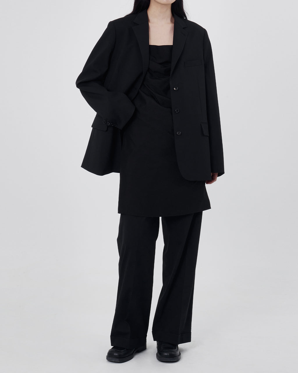 Brownyard - Tailored Jacket (Black) product image 4 | TRAB K-Fashion Australia