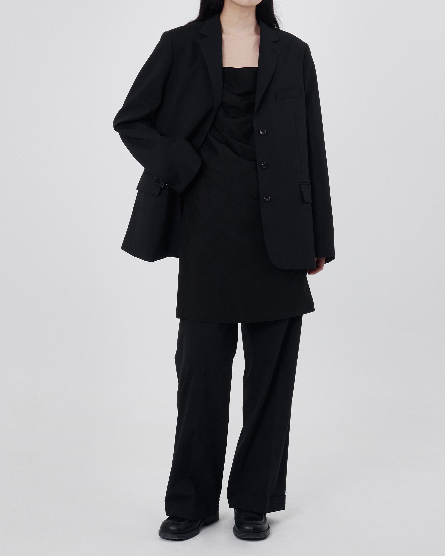 Brownyard - Tailored Jacket (Black) product image 4 | TRAB K-Fashion Australia